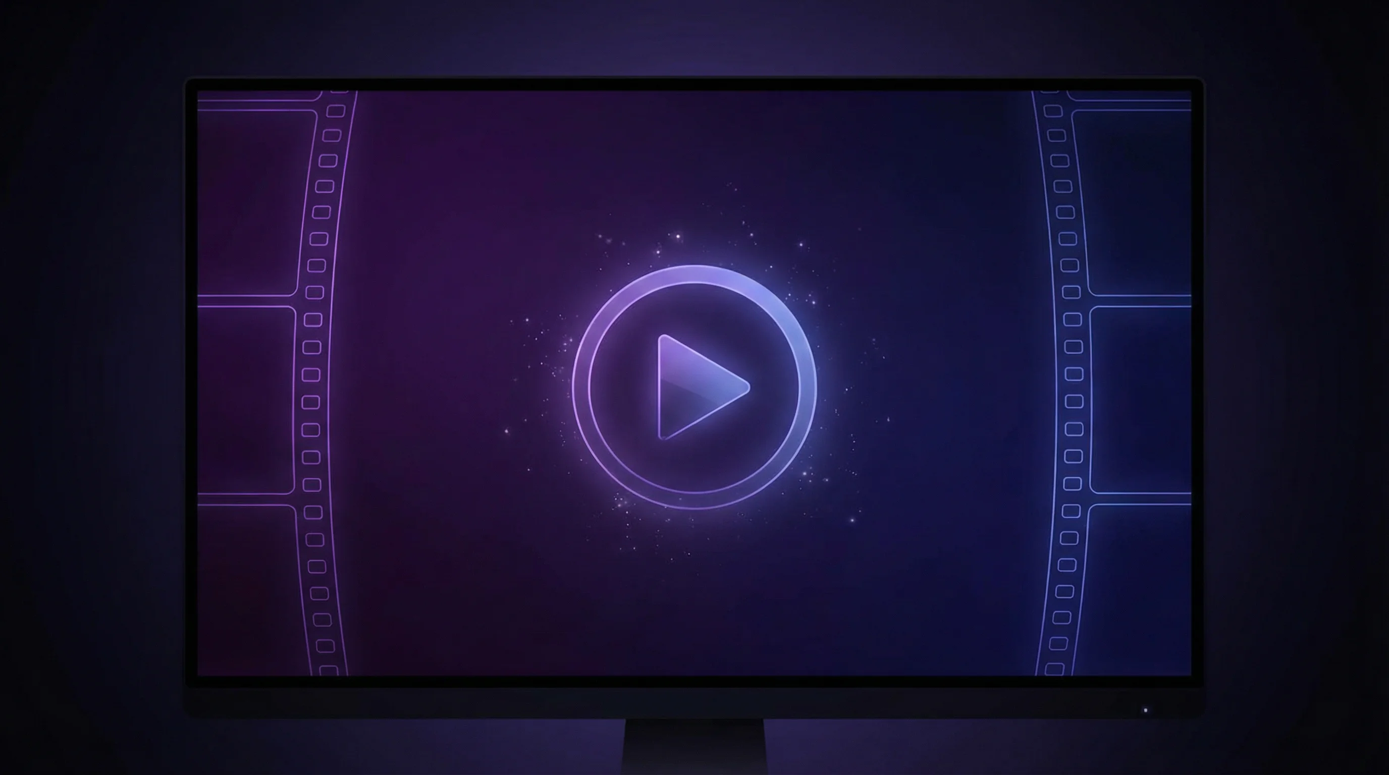 视频播放器界面展示